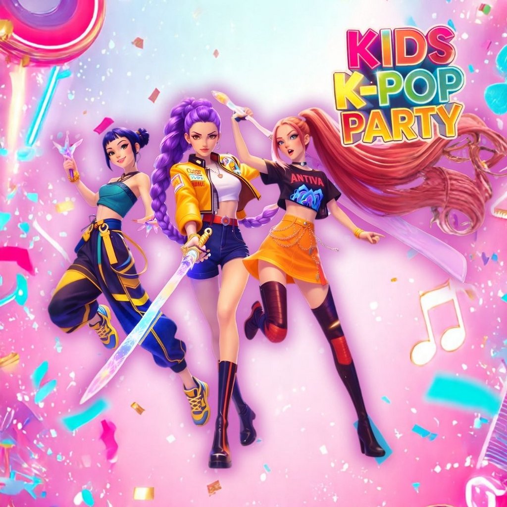 Kids K-Pop Party - Lincoln