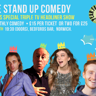 Triple Headlier Comedy Show - Paul Foot, Norman Lovett +++