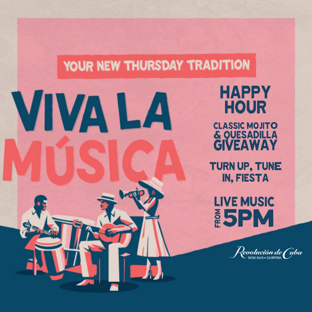 Viva La Musica - After work social (FREE)
