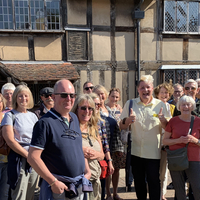 Friday guided walking tour at Swan Fountain On Waterside