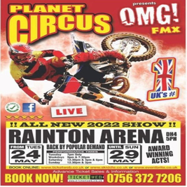planet circus OMG! Rainton Arena tickets
