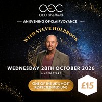 An Evening of Clairvoyance with Steve Holbrook at The OEC