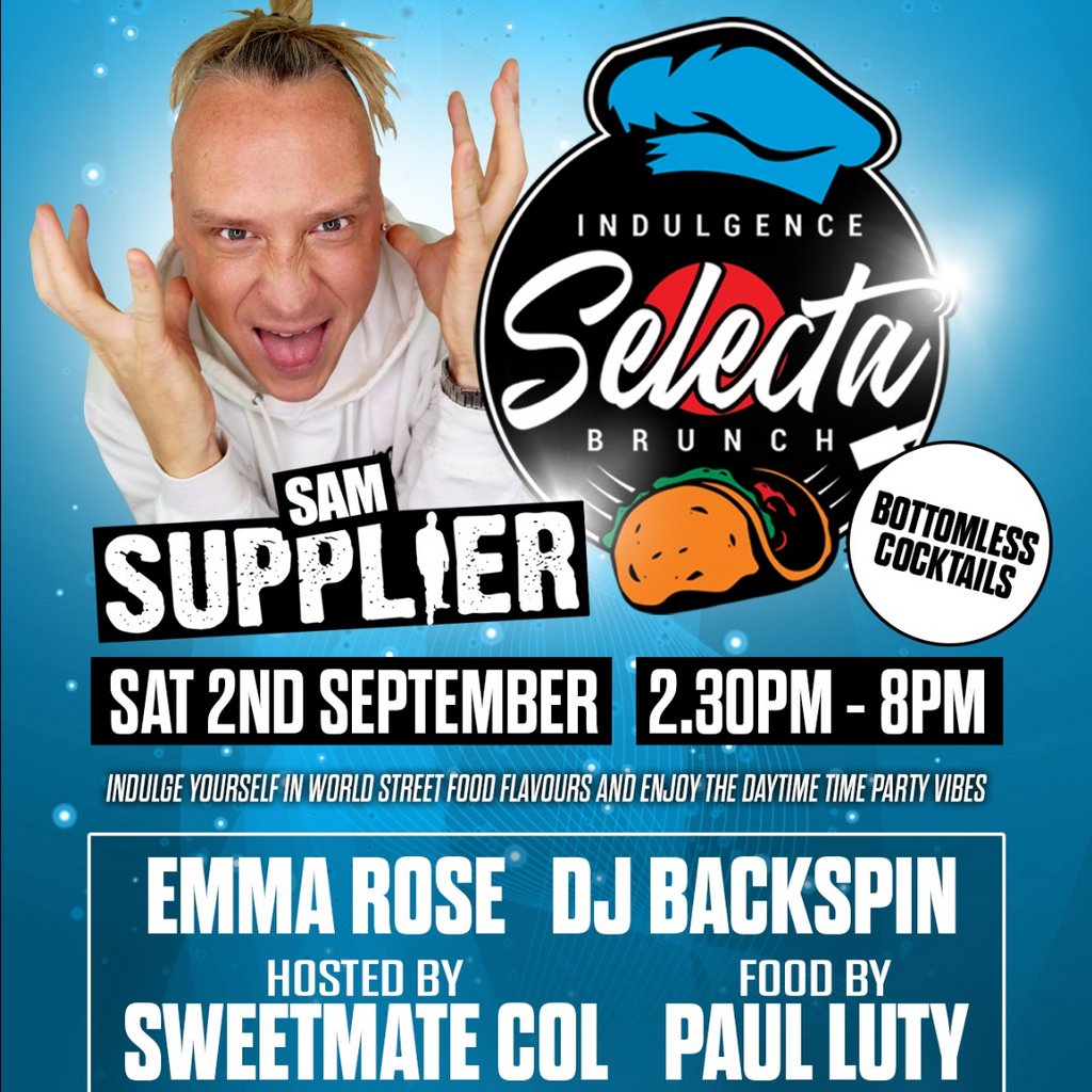 Indulgence Selecta Brunch Plush Lounge Bar Basingstoke Sat 4th