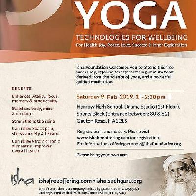 Upa Yoga - Free session at Harrow