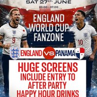 Egg Pres: England V Panama Fanzone / Free showing