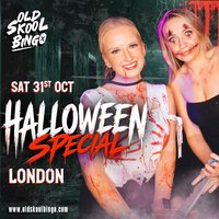 Old Skool Bingo Sat 31st October Halloween London at Duo Clapham