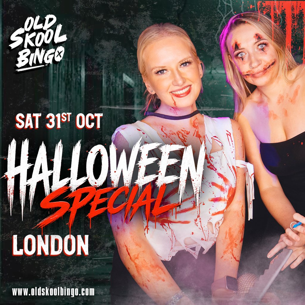 Old Skool Bingo Sat 31st October Halloween London at Duo Clapham, London