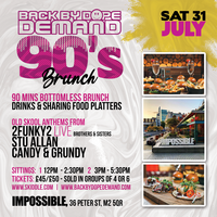 Back By Dope Demand - Old Skool 90's Brunch at Theatre Impossible