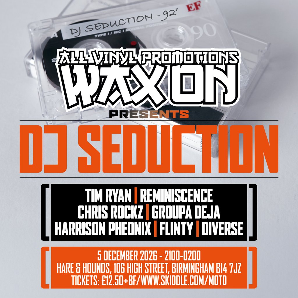 Wax On presents DJ Seduction