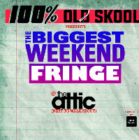 100% OLD SKOOL PRESENTS..... at The Attic (above Walkabout)