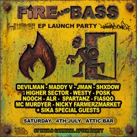 SIKA records presents: Fire and Bass EP launch party Ft Devilman at The Full Moon And Attic Bar