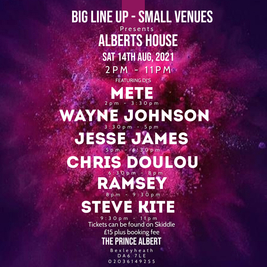 Big Line Up - Small Venue Presents Alberts House