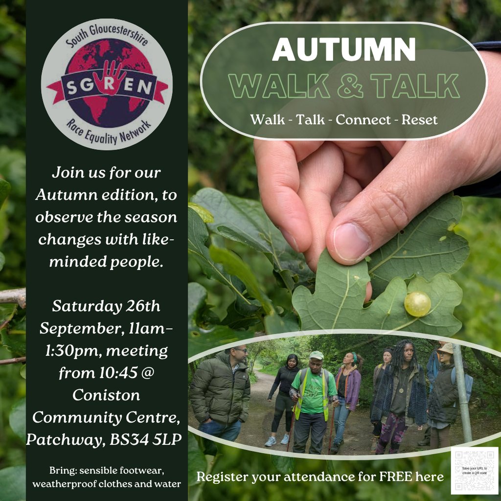 Autumn Walk & Talk at Coniston Community Centre, Bristol