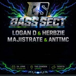 Bass Sect Presents : Logan D, Majistrate DNB All Night Long