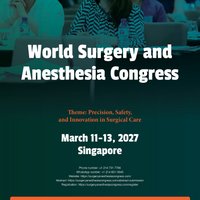 World Surgery and Anesthesia Congress (WSAC 2027) at Iris Scientific Group