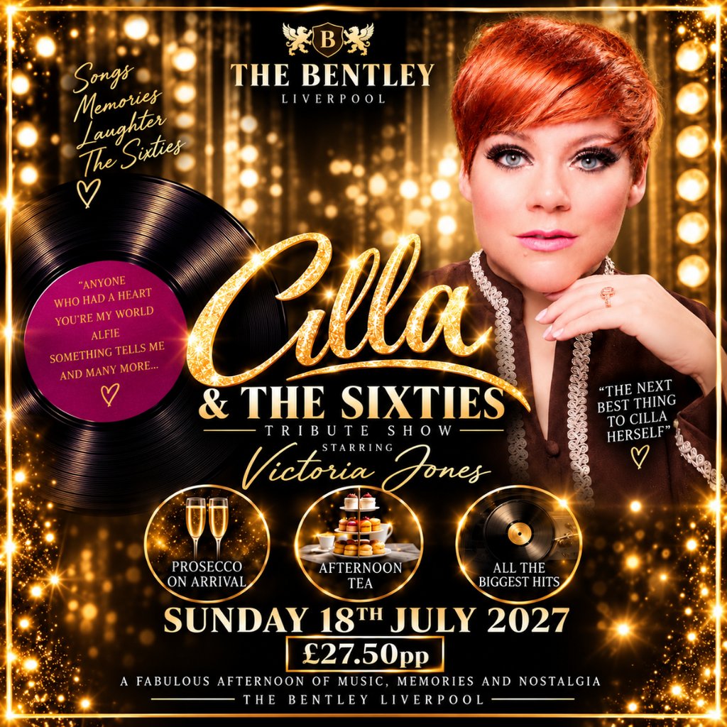 CILLA & THE SIXTIES The Ultimate Feel-Good Tribute Show