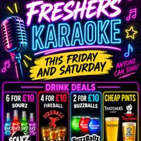 Freshers Got Talent-ish (Karaoke @thevulcanlounge) at THE VULCAN LOUNGE