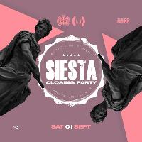 Siesta Summer Closing w Shadow Child + Mihalis Safras Siesta Summer Closing w Shadow Child + Mihalis Safras