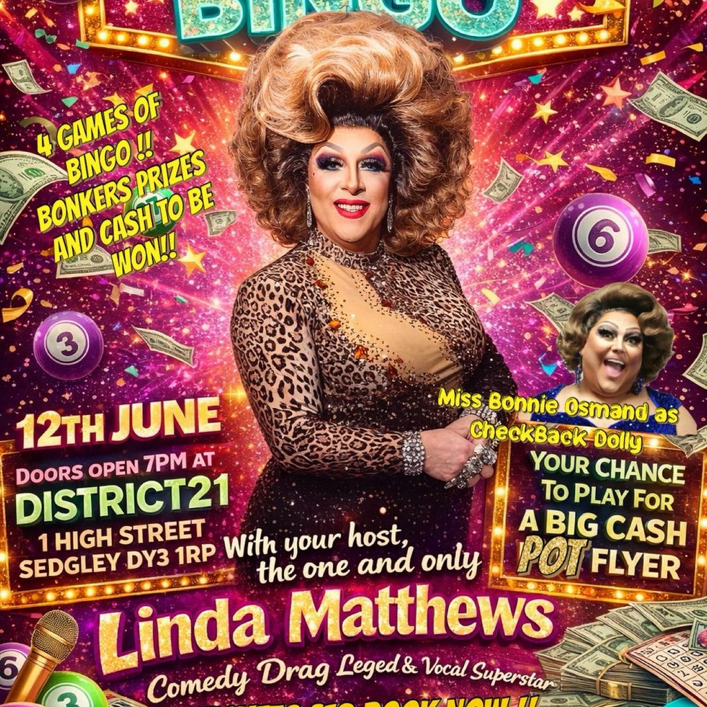 Drag me to bonkers bingo