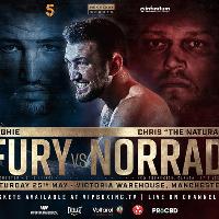 VIP Boxing Presents: Hughie Fury VS Chris Norrad at O2 Victoria Warehouse
