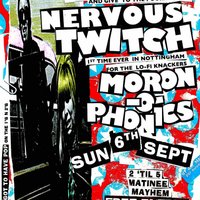 Prehistoric Sounds Presents: Nervous Twitch + Moron-o-phonics at Billy Bootleggers Nottingham