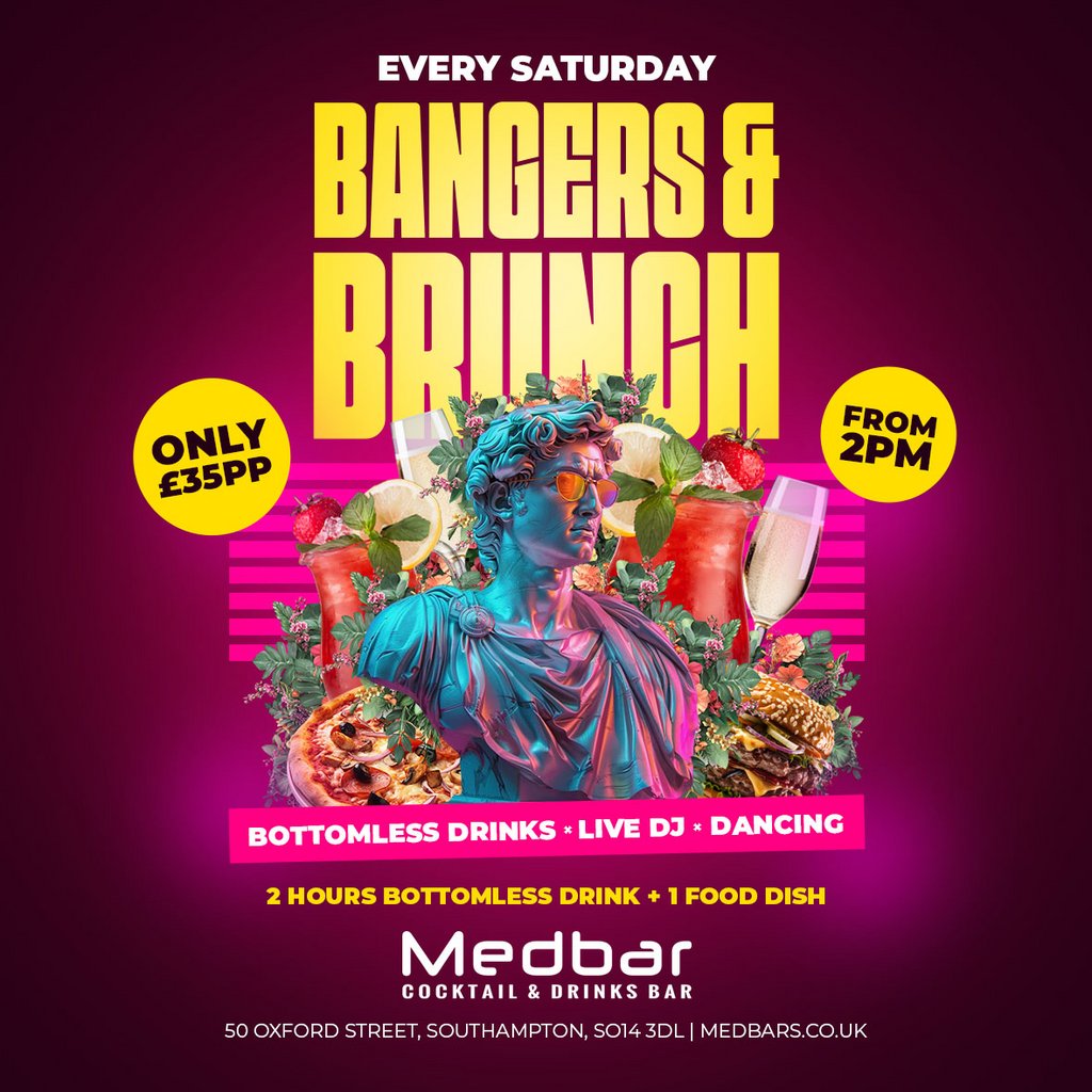 Bangers & Brunch [BOOK VIA WEBSITE] at Medbar Southampton, Southampton