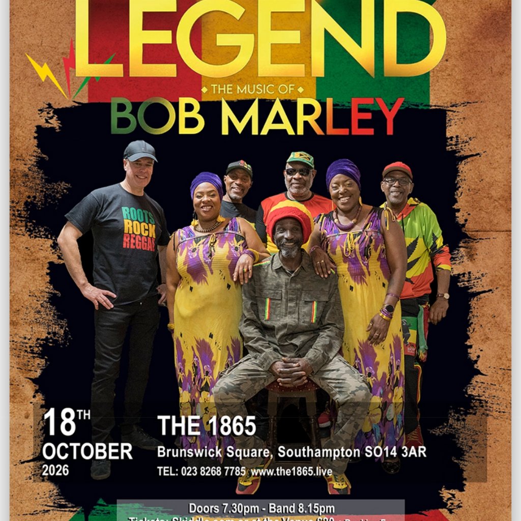 Legend live presents the music of Bob Marley at the 1865