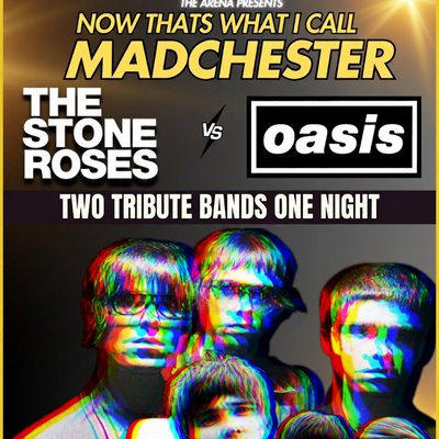 Stone Roses Vs Oasis | The Arena Crewe Crewe Fri 10 April 2026