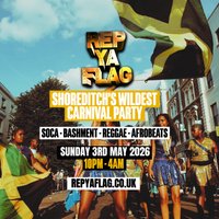 REP YOUR FLAG - London's #1 BANK HOLIDAY Carnival Party at Trapeze Bar