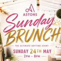 Astons Bank Holiday Sunday Brunch at Astons Bedford