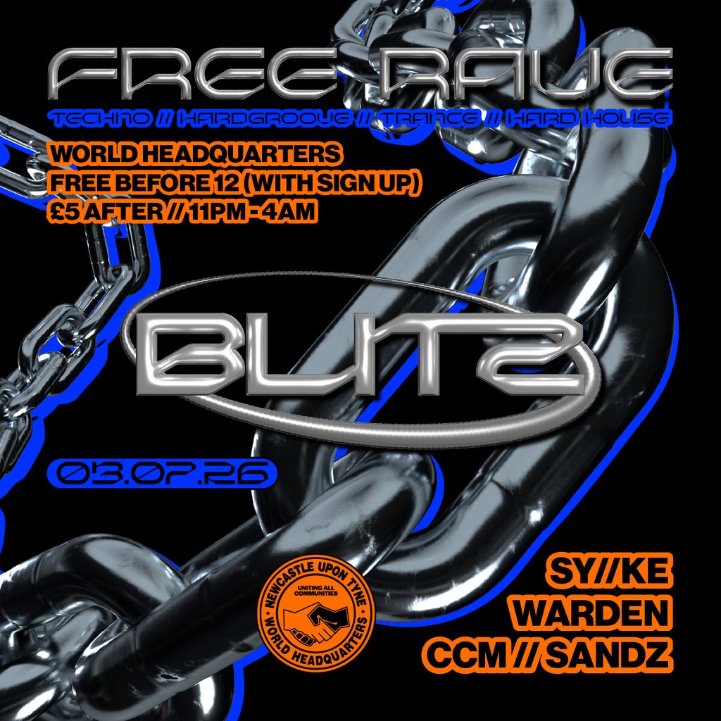 BLITZ - Techno/Hardgroove/Trance/Hard Dance - FREE RAVE