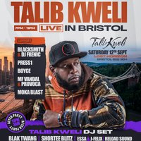 Talib Kweli Live in Bristol! Plus after party with Talib DJ Set! at Lost Horizon HQ
