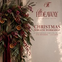 Christmas Wreath Workshop at Hoptons Bar Longton