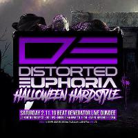 Distorted Euphoria - Halloween Hardstyle 2019 ( DJ ISAAC ) at Beat Generator Live
