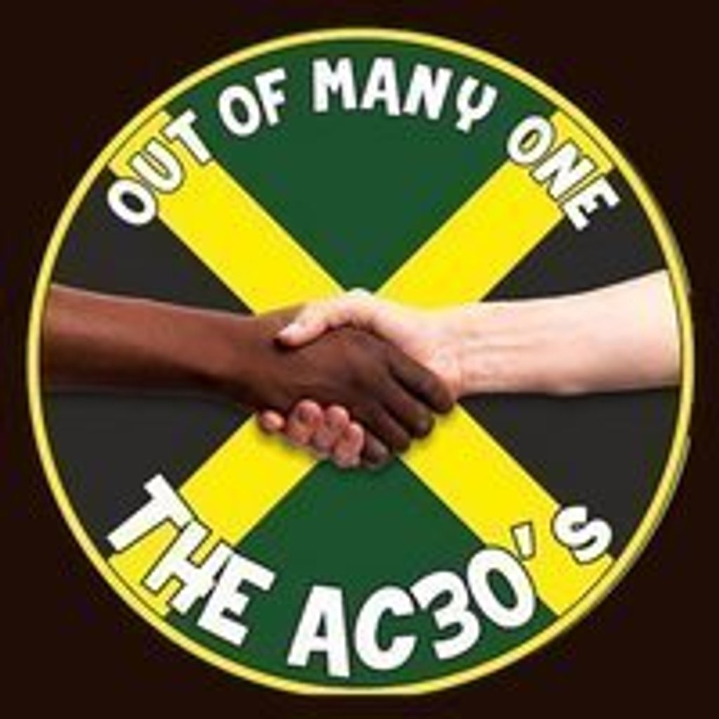AC30s SKA and Rocksteady band — gig artwork