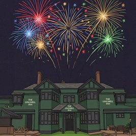 Family Bonfire Night Display