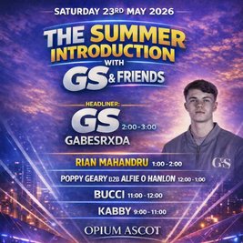 Elevate Presents - GS and Friends