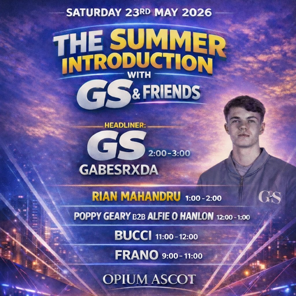 Elevate Presents - GS and Friends