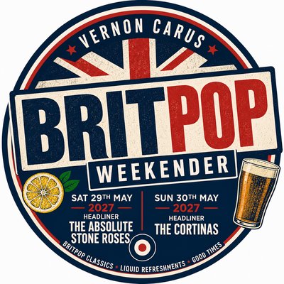Vernon Carus Britpop Weekender 2027