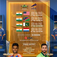 T20 World Cup 2026 Screening (Group Stage) at Q Club