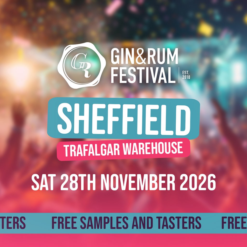 Gin & Rum Festival - Sheffield - 2026 at Trafalgar Warehouse, Sheffield