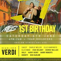 MBS presents: The 1st birthday! at Y Guildford