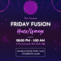 FRIDAY FUSION Garage/House at The Cannon Guildford