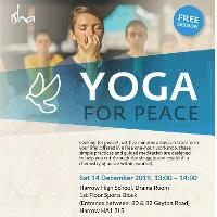 Yoga For Peace - Free session at Harrow at Harrow High School