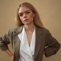 Chloe Foy at Leaf