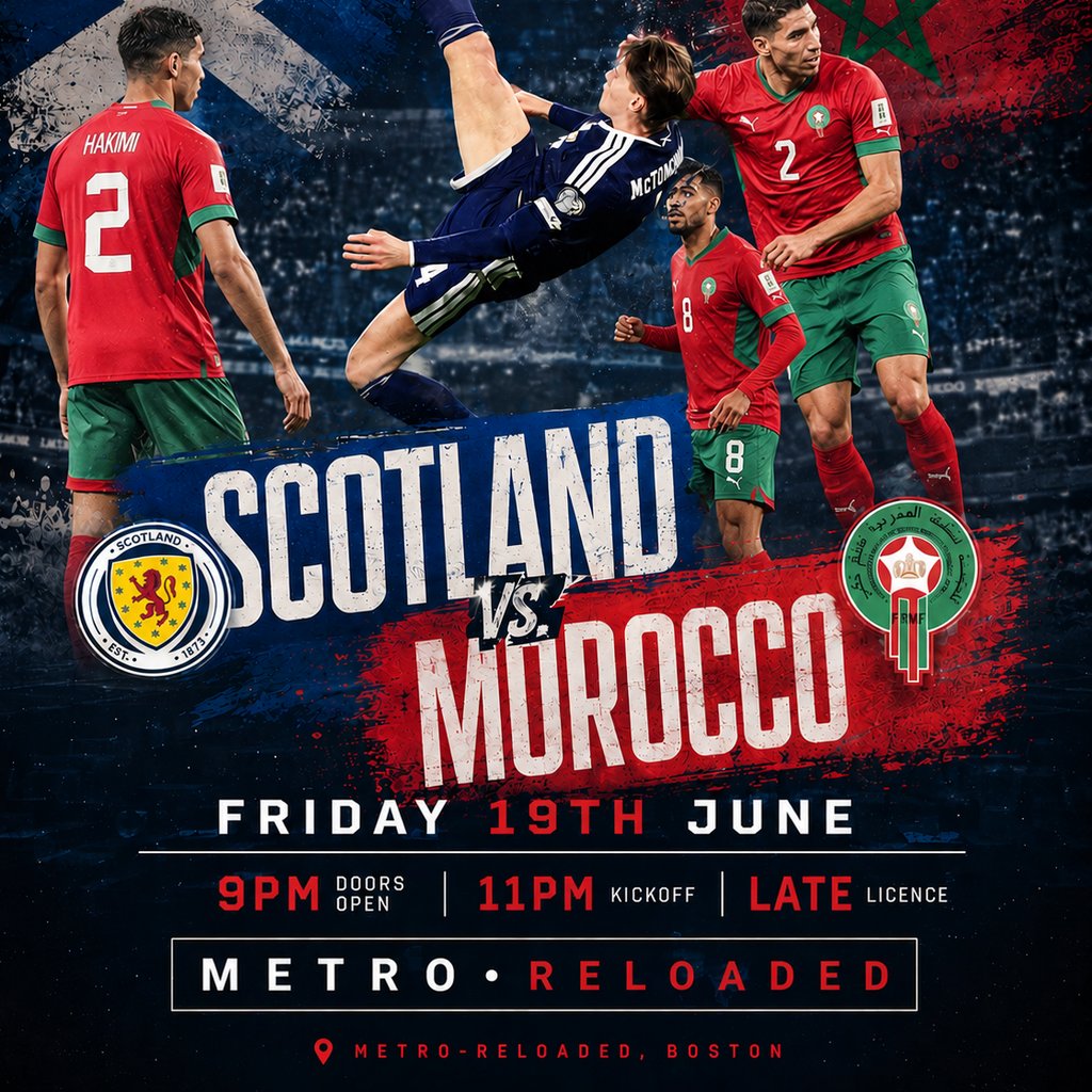 Scotland On The Big Screen - Scotland v Morocco