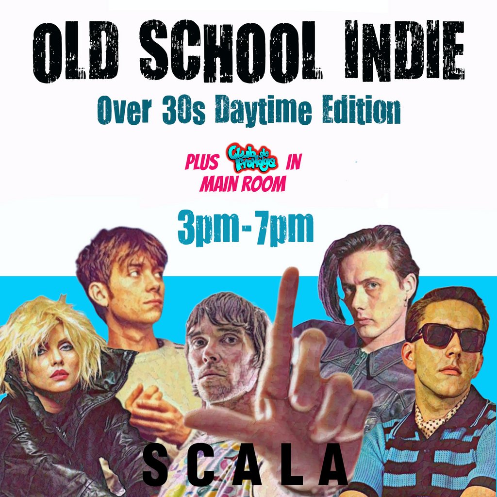 Old School Indie: Over 30s Daytime Party - 31st January, 3pm-7pm