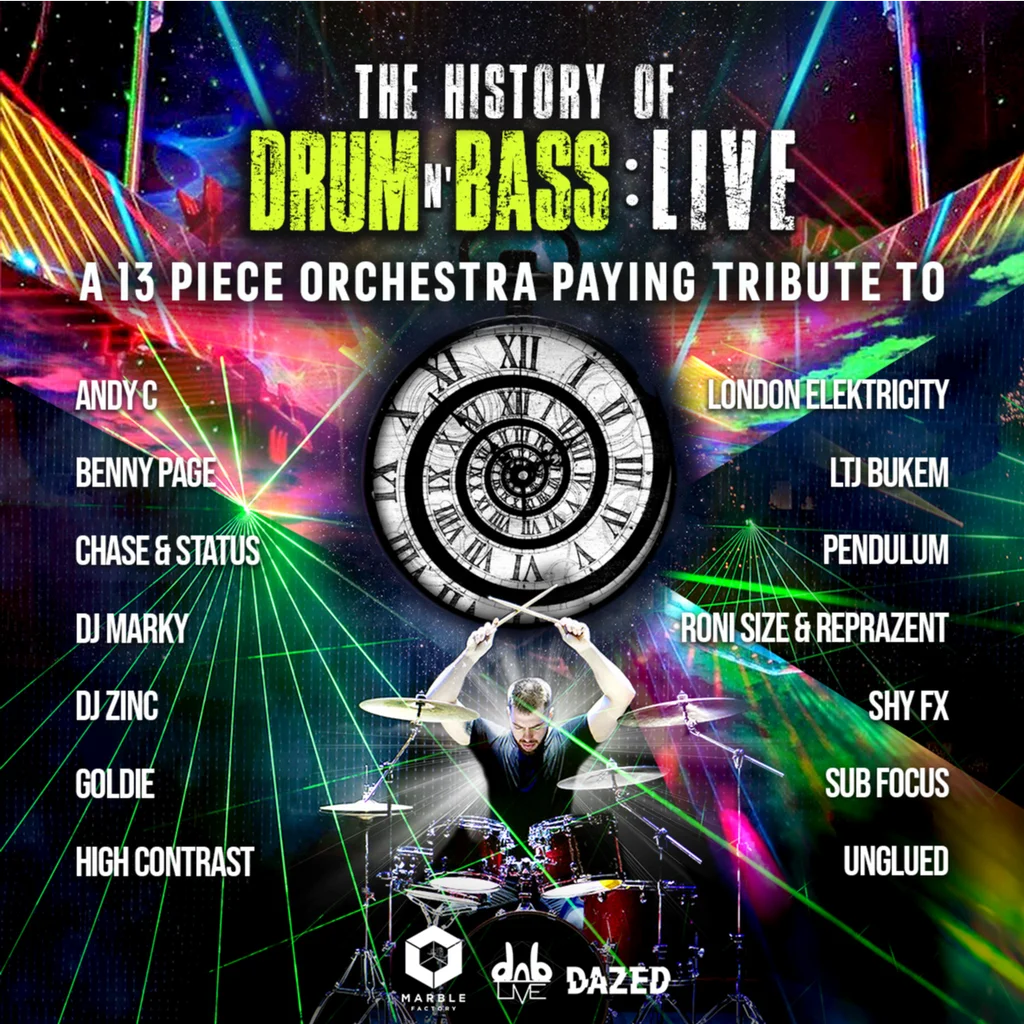 The History of Drum & Bass LIVE Bristol on March 02, 2023 at The