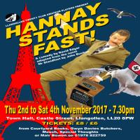 Hannay Stands Fast! at Llangollen Town Hall