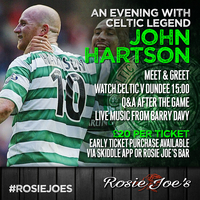 John Hartson Q&A at Rosie Joe's